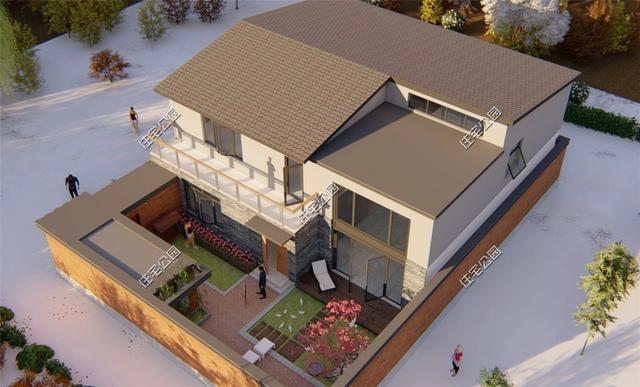 曬曬北京農(nóng)村的養(yǎng)老房及設(shè)計圖，52萬蓋農(nóng)家小院，有塊宅基地就是爽