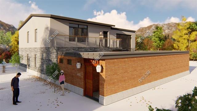 曬曬北京農(nóng)村的養(yǎng)老房及設(shè)計圖，52萬蓋農(nóng)家小院，有塊宅基地就是爽