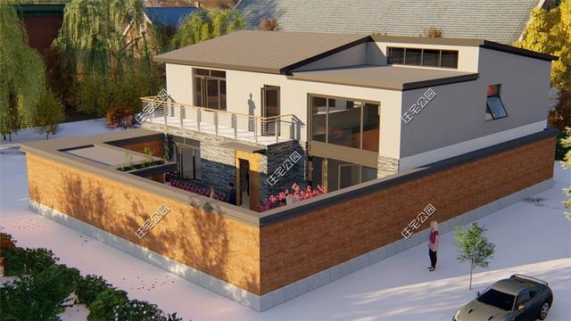 曬曬北京農(nóng)村的養(yǎng)老房及設(shè)計圖，52萬蓋農(nóng)家小院，有塊宅基地就是爽