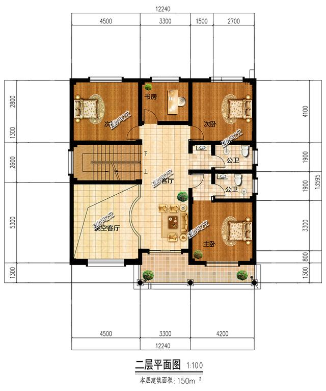 豪華歐式別墅設(shè)計(jì)圖，賺到了，花45萬建棟，等著門檻被踏爛