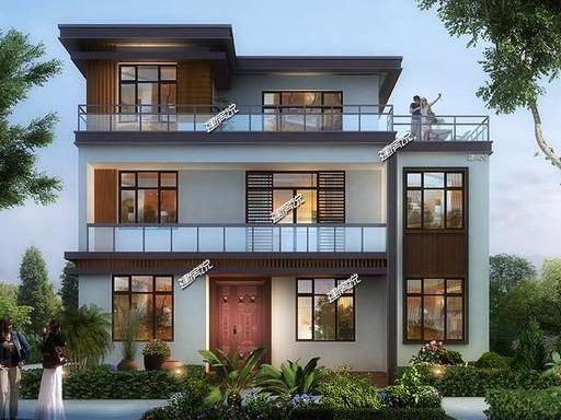 超美現(xiàn)代風(fēng)別墅設(shè)計(jì)圖，糟了，是心動(dòng)的感覺(jué)！2024開(kāi)春建起來(lái)