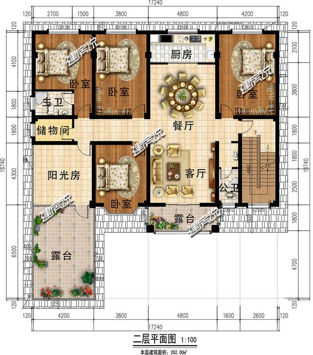 漂亮的二層歐式別墅設(shè)計(jì)圖，蓋在農(nóng)村沒(méi)人敢說(shuō)你土