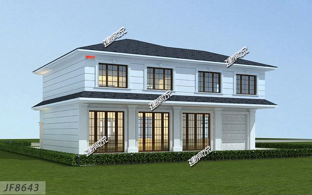 漂亮的二層歐式別墅設(shè)計(jì)圖，蓋在農(nóng)村沒(méi)人敢說(shuō)你土