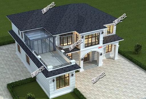 漂亮的二層歐式別墅設(shè)計(jì)圖，蓋在農(nóng)村沒(méi)人敢說(shuō)你土