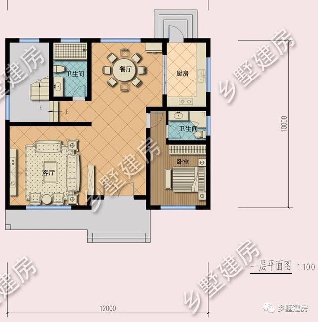 兩層農(nóng)村小別墅設(shè)計(jì)圖，簡單大方的實(shí)用款才是最適合農(nóng)村自建的