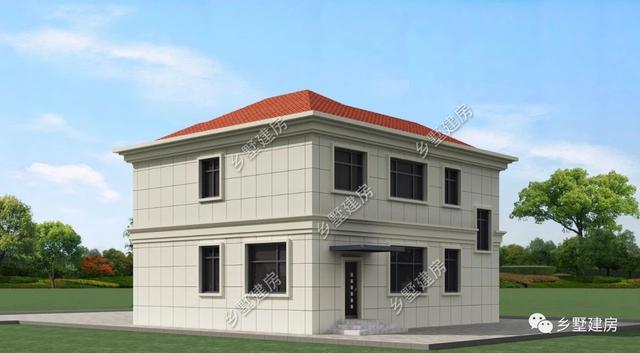 兩層農(nóng)村小別墅設(shè)計(jì)圖，簡單大方的實(shí)用款才是最適合農(nóng)村自建的