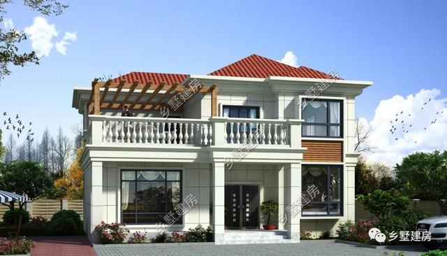 兩層農(nóng)村小別墅設(shè)計(jì)圖，簡單大方的實(shí)用款才是最適合農(nóng)村自建的
