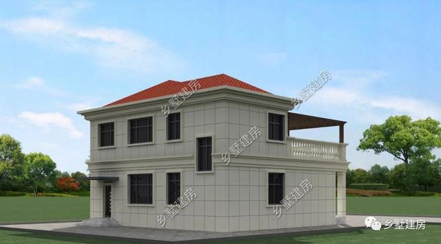 兩層農(nóng)村小別墅設(shè)計(jì)圖，簡單大方的實(shí)用款才是最適合農(nóng)村自建的