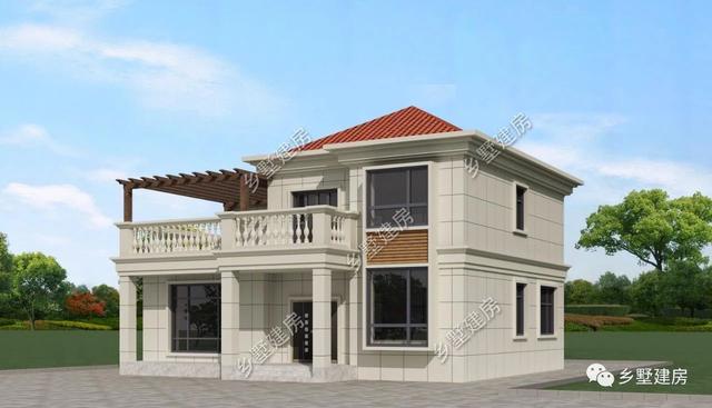 兩層農(nóng)村小別墅設(shè)計(jì)圖，簡單大方的實(shí)用款才是最適合農(nóng)村自建的