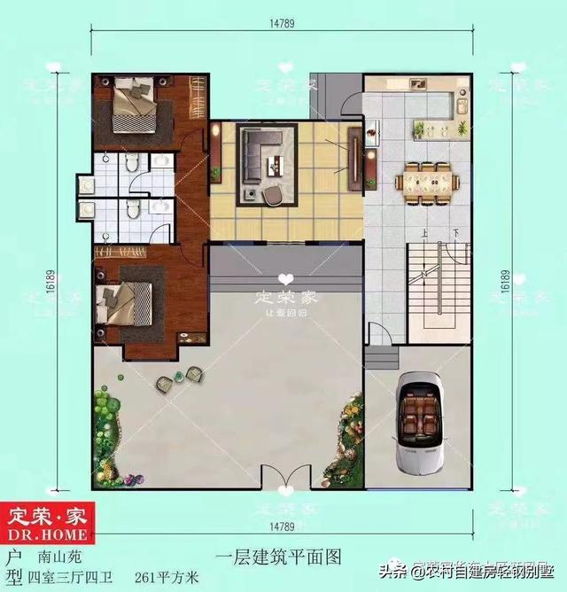 8套中式風格農(nóng)村別墅設(shè)計圖，經(jīng)濟舒適又好看