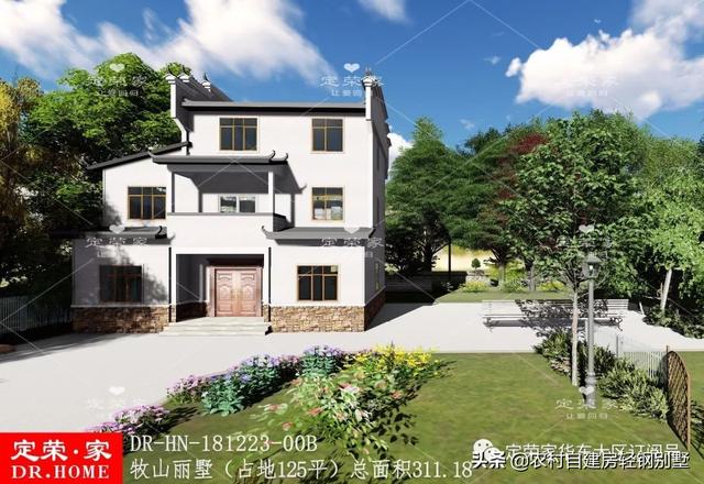 8套中式風格農(nóng)村別墅設(shè)計圖，經(jīng)濟舒適又好看