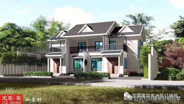 8套中式風格農(nóng)村別墅設(shè)計圖，經(jīng)濟舒適又好看