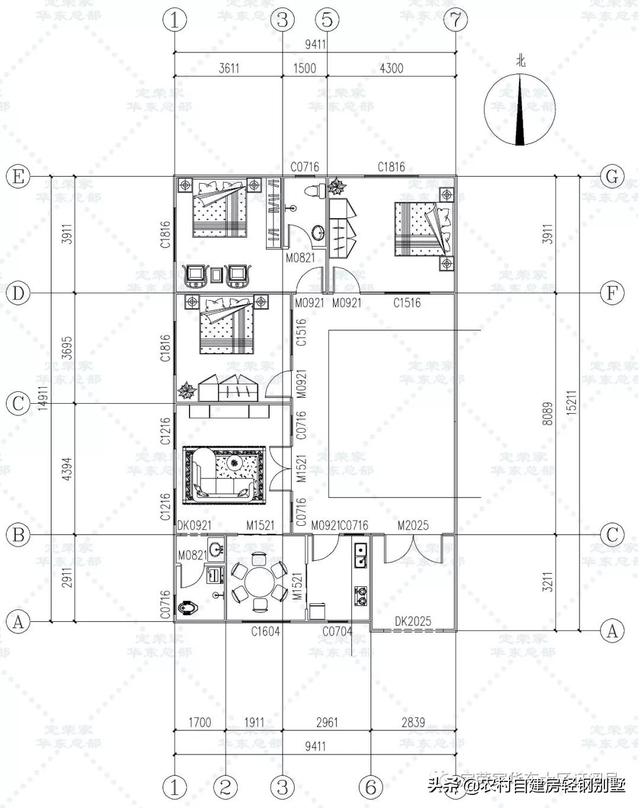 8套中式風格農(nóng)村別墅設(shè)計圖，經(jīng)濟舒適又好看