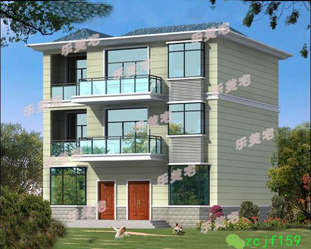 農(nóng)村三層別墅設計圖自建房建筑結構水電施工圖，各個功能的布局合理及舒適