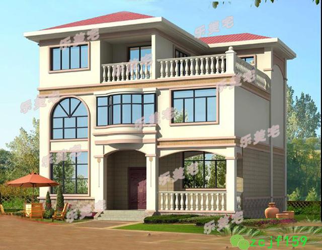 農(nóng)村三層別墅設計圖自建房建筑結構水電施工圖，各個功能的布局合理及舒適