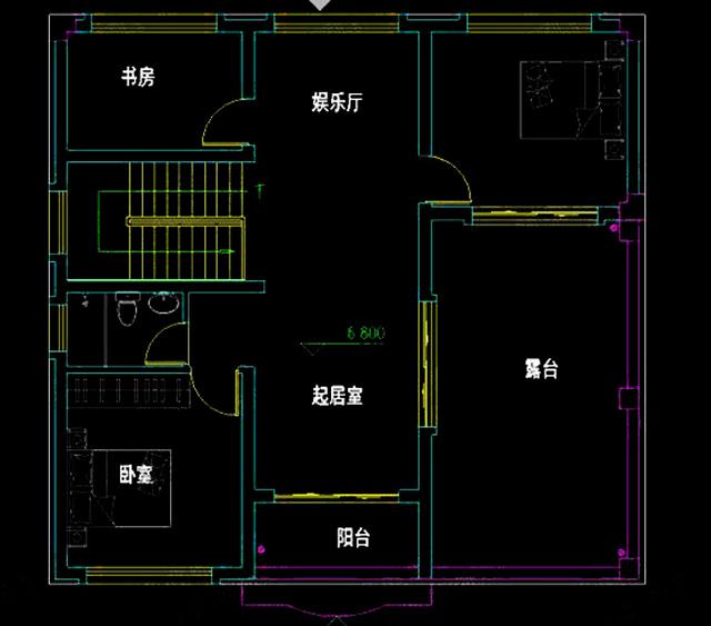 農(nóng)村三層別墅設計圖自建房建筑結構水電施工圖，各個功能的布局合理及舒適