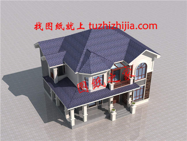 2019年12×10米農(nóng)村二層樓房設(shè)計(jì)圖，外觀優(yōu)雅，戶型合理