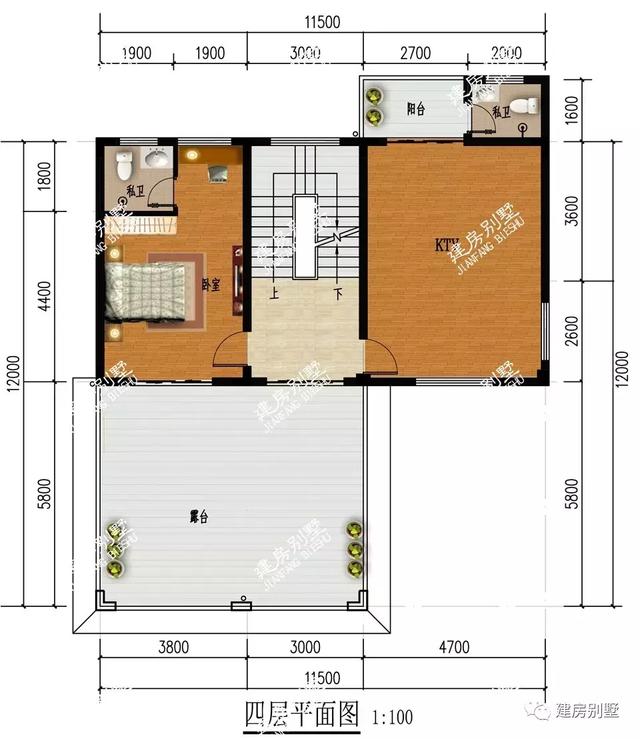 兩棟尺寸相近的四層農(nóng)村別墅設計圖，戶型通透，都是好戶型