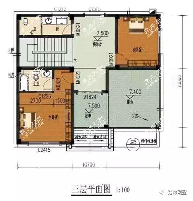 三層自建房設(shè)計(jì)圖，占地面積120左右，戶型設(shè)計(jì)合理，布局好