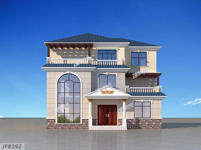 三層歐式別墅設(shè)計(jì)圖，漂亮又實(shí)用，這款戶型一直以來是深受大眾歡迎