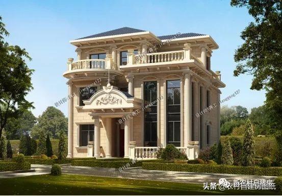 4款11×12米三層農(nóng)村別墅，第2款比較普通，但是卻勝在經(jīng)濟(jì)實(shí)用。