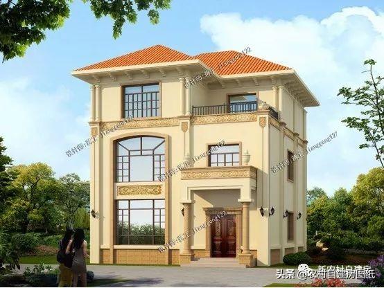 4款11×12米三層農(nóng)村別墅，第2款比較普通，但是卻勝在經(jīng)濟(jì)實(shí)用。