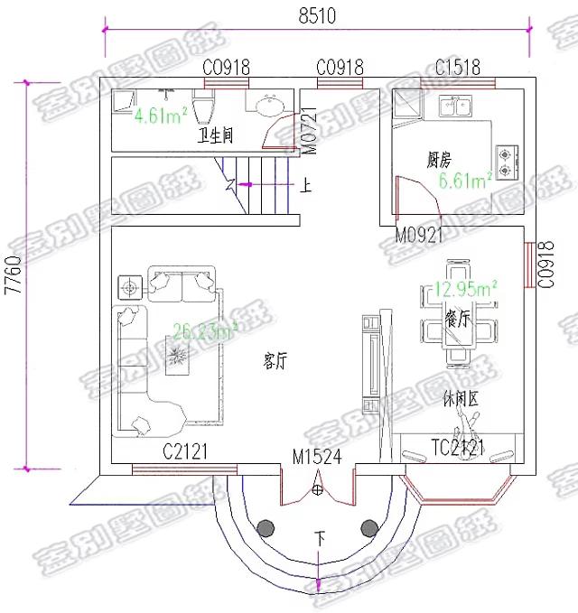 占地僅70平米的二層半三層別墅設(shè)計圖，合理利用空間，創(chuàng)造舒適的小別墅生活。