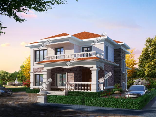 3棟農(nóng)村小別墅設(shè)計(jì)圖，合理充分利用空間，小宅基地的福音。