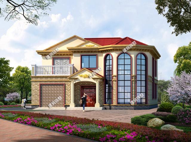 3棟農(nóng)村小別墅設(shè)計(jì)圖，合理充分利用空間，小宅基地的福音。