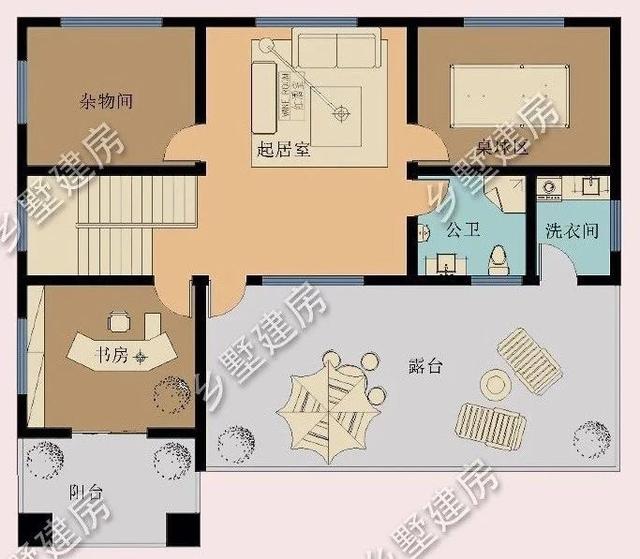 14x11米三層歐式自建房，大氣簡約而不失美觀，在村里建一棟，很氣派！