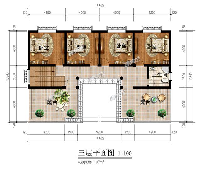 在農(nóng)村建一棟中式四合院，給父母養(yǎng)老最合適不過了，自己住著也方便。
