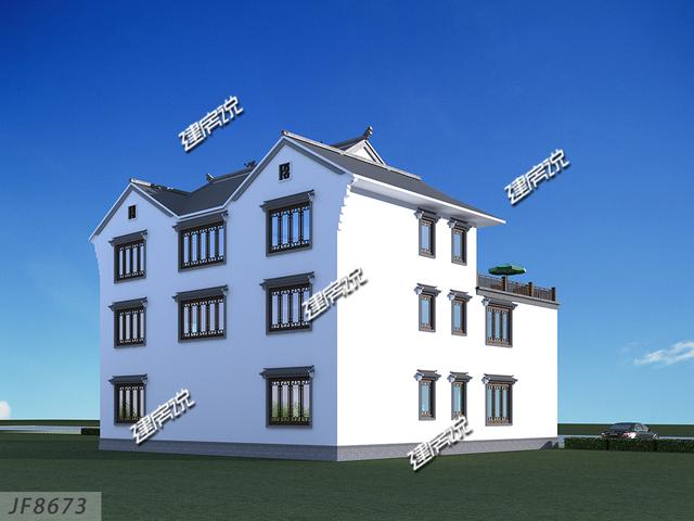 最受歡迎的中式經典四合院，70萬蓋一棟，享受山水田園的生活！