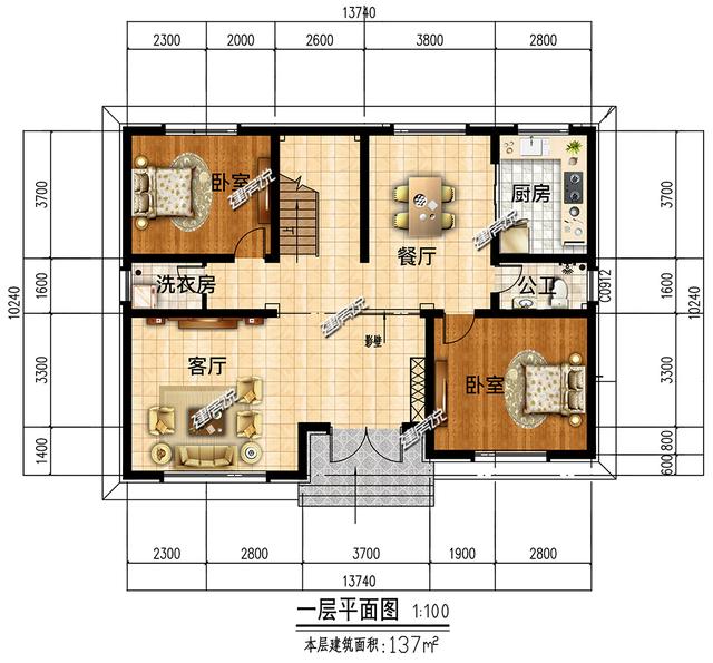 二層框架農(nóng)村自建房，25萬建村里一棟，人人看了都羨慕。
