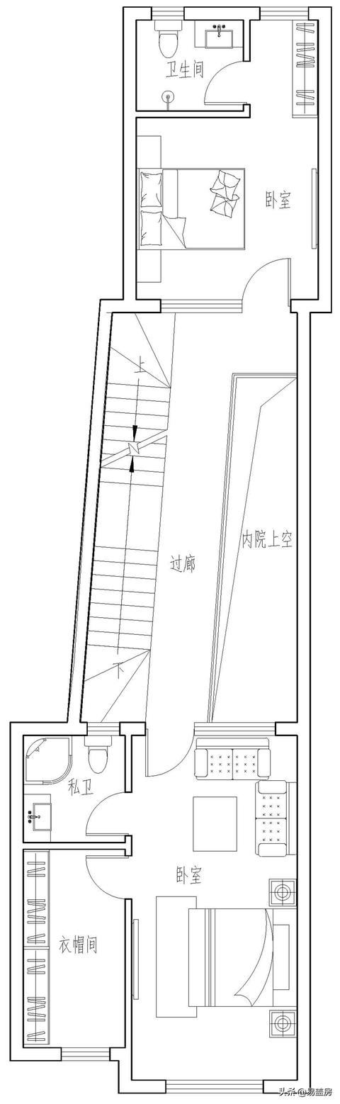 三層徽派別墅設(shè)計(jì)圖，28萬(wàn)輕輕松松拿下，寬敞臥室鄉(xiāng)親都羨慕