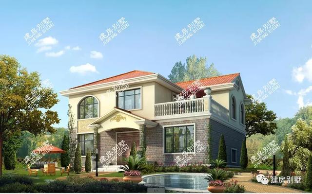 三棟農(nóng)村受歡迎的二層自建房，外觀漂亮，造價(jià)實(shí)惠，你們村肯定有人建