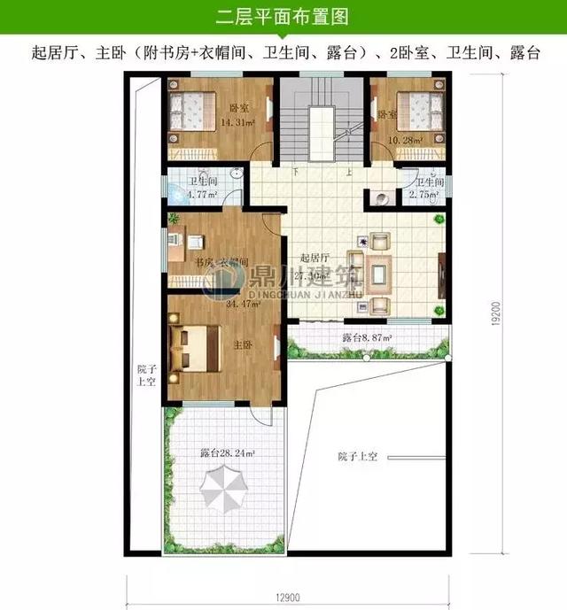 精選農村9款經(jīng)典別墅戶型，第一款、第九款都是共堂屋雙拼別墅，包你喜歡！