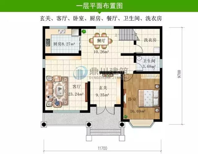 精選農村9款經(jīng)典別墅戶型，第一款、第九款都是共堂屋雙拼別墅，包你喜歡！