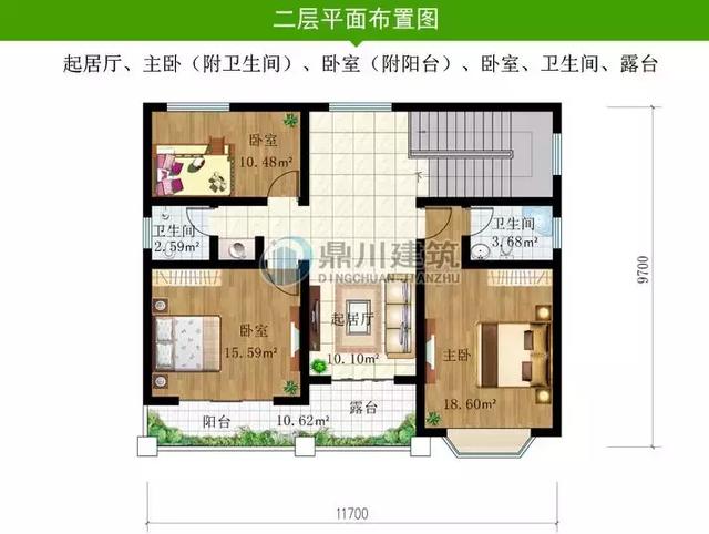 精選農村9款經(jīng)典別墅戶型，第一款、第九款都是共堂屋雙拼別墅，包你喜歡！