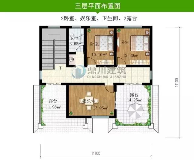 精選農村9款經(jīng)典別墅戶型，第一款、第九款都是共堂屋雙拼別墅，包你喜歡！