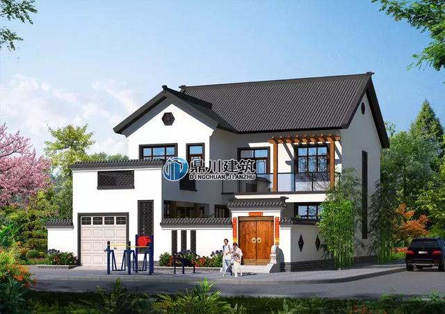 精選農村9款經(jīng)典別墅戶型，第一款、第九款都是共堂屋雙拼別墅，包你喜歡！