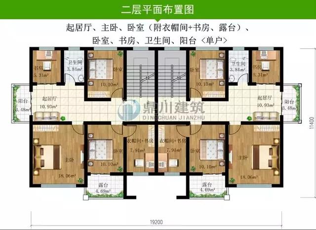 精選農村9款經(jīng)典別墅戶型，第一款、第九款都是共堂屋雙拼別墅，包你喜歡！