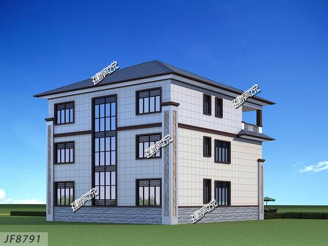 火爆全農(nóng)村的新中式別墅戶型，建棟在老家，人人都夸你有眼光，也給自己長面子。