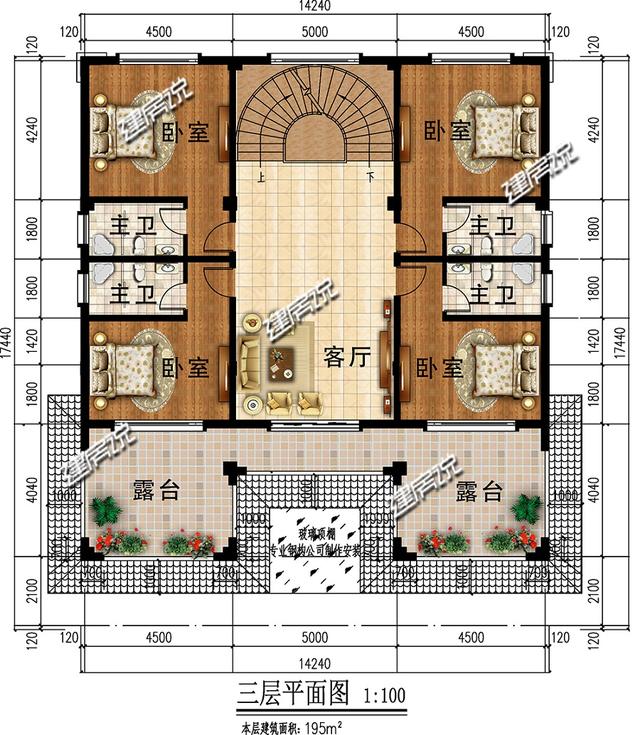 火爆全農(nóng)村的新中式別墅戶型，建棟在老家，人人都夸你有眼光，也給自己長面子。