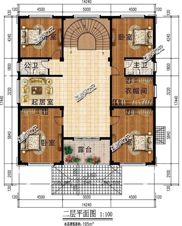 火爆全農(nóng)村的新中式別墅戶型，建棟在老家，人人都夸你有眼光，也給自己長面子。