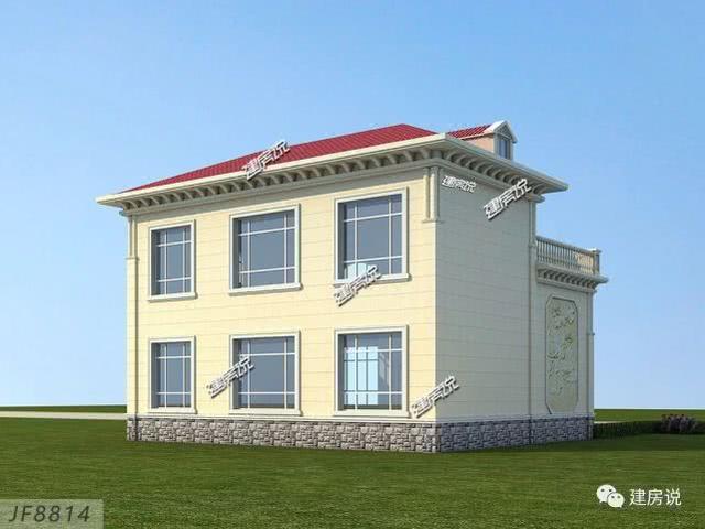 花33萬(wàn)建了棟漂亮二層歐式別墅，外觀清新靚麗，室內(nèi)布局贊，四方八鄰繞路來(lái)參觀