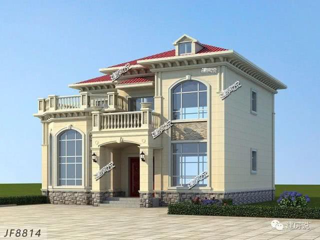 花33萬(wàn)建了棟漂亮二層歐式別墅，外觀清新靚麗，室內(nèi)布局贊，四方八鄰繞路來(lái)參觀