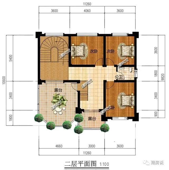 花33萬(wàn)建了棟漂亮二層歐式別墅，外觀清新靚麗，室內(nèi)布局贊，四方八鄰繞路來(lái)參觀