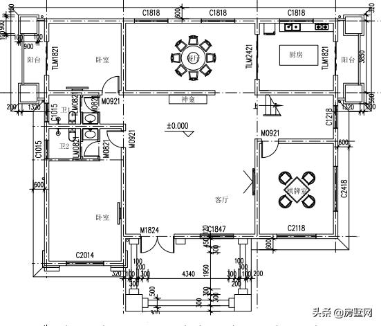 農(nóng)村三層歐式別墅設(shè)計(jì)圖，滿屏的華貴氣息，適合所有人的戶型，建造的效果比效果圖還要漂亮。