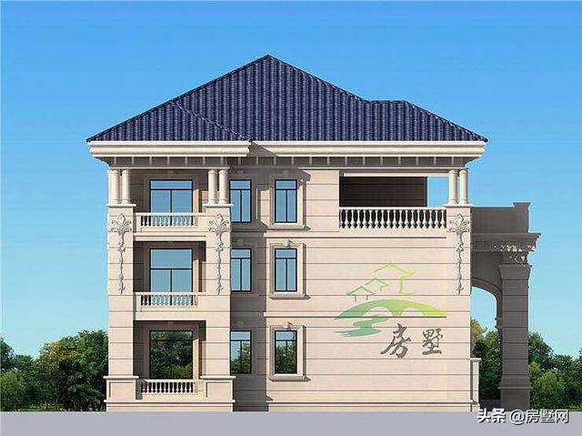 農(nóng)村三層歐式別墅設(shè)計(jì)圖，滿屏的華貴氣息，適合所有人的戶型，建造的效果比效果圖還要漂亮。