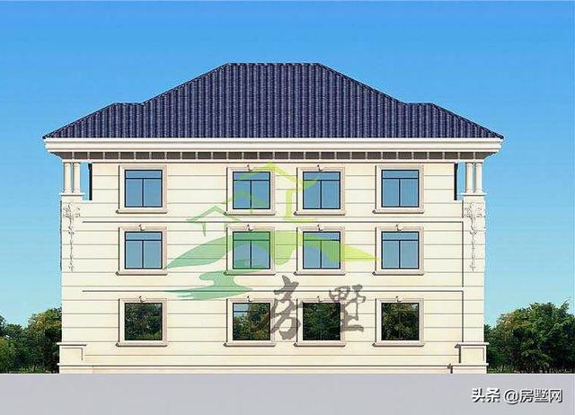 農(nóng)村三層歐式別墅設(shè)計(jì)圖，滿屏的華貴氣息，適合所有人的戶型，建造的效果比效果圖還要漂亮。